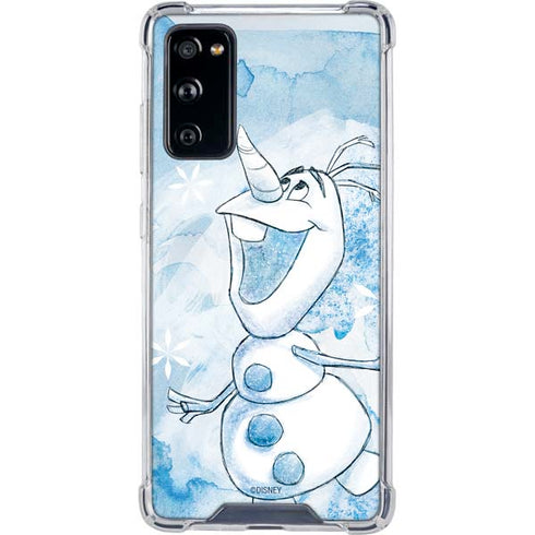 Disney Frozen Frozen Olaf Art Galaxy S20 FE Clear Case